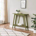 Kings Brand Furniture – Console étroite avec étagère de rangement pour couloir, entrée, vestibule, salon