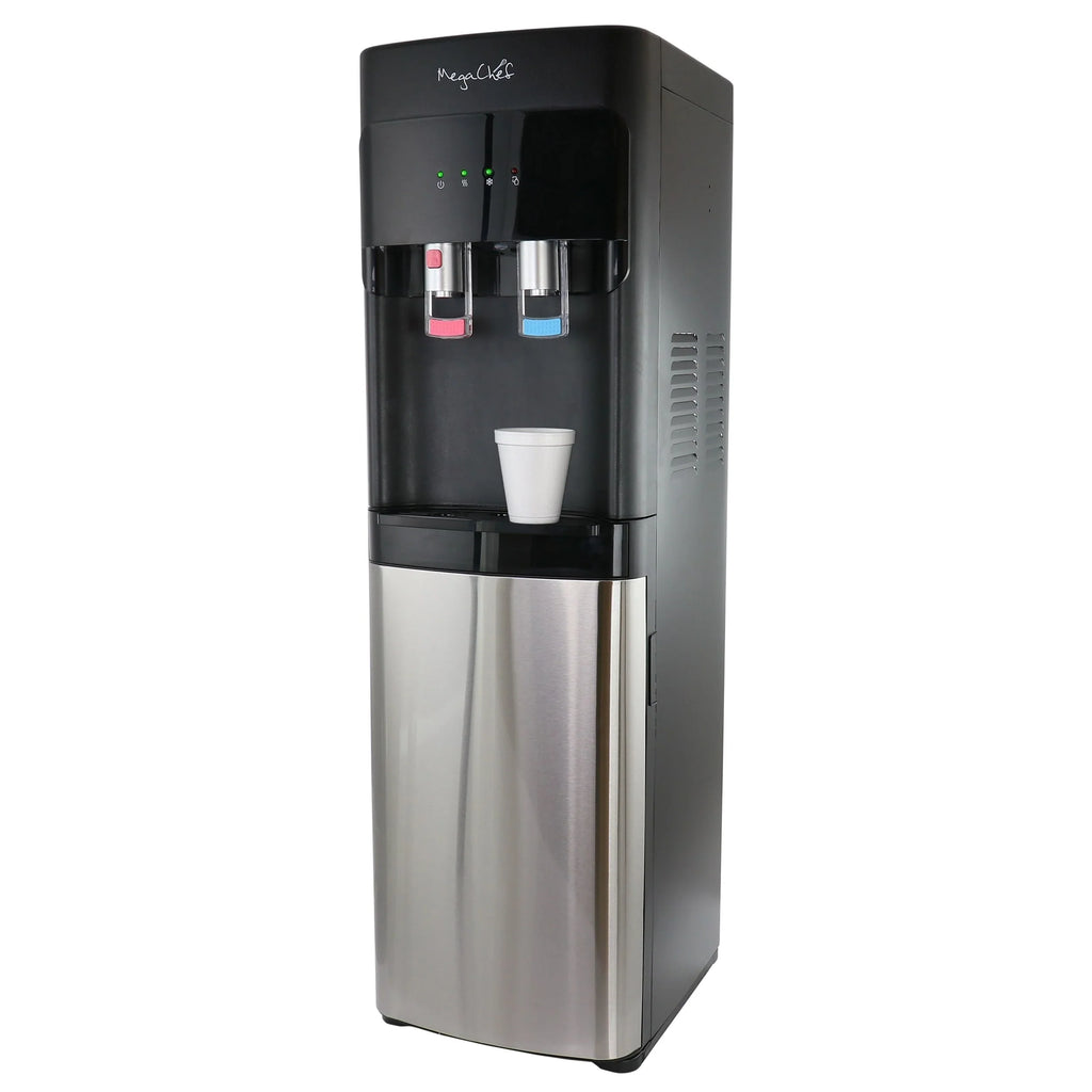 MegaChef Bottom Load Hot and Cold Water Dispenser - 12x13.6x41