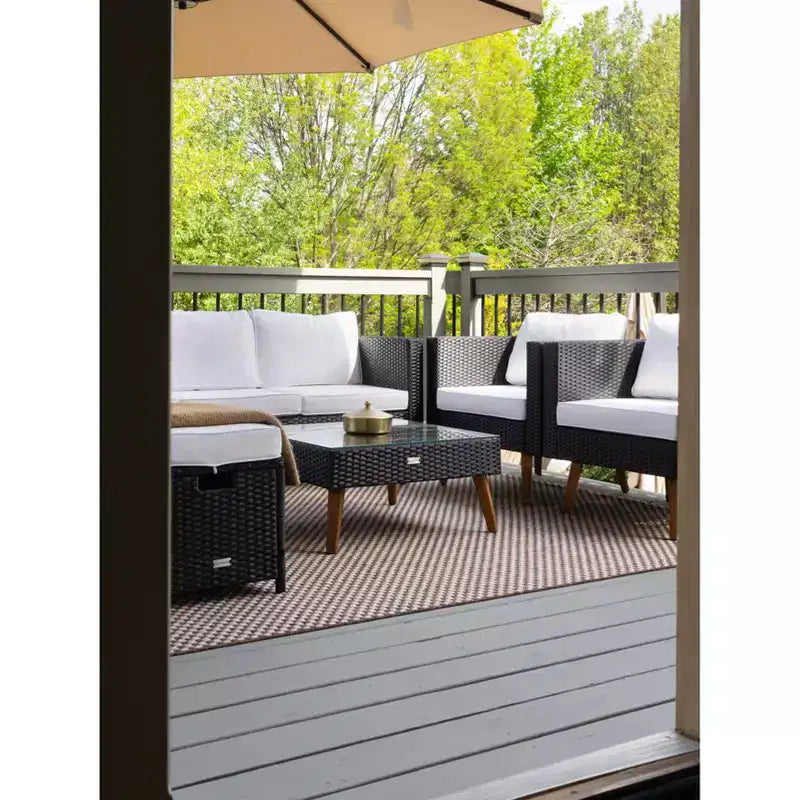 Presla 6 Piece Living Set - Indoor/Outdoor - PAT7715 - Safavieh