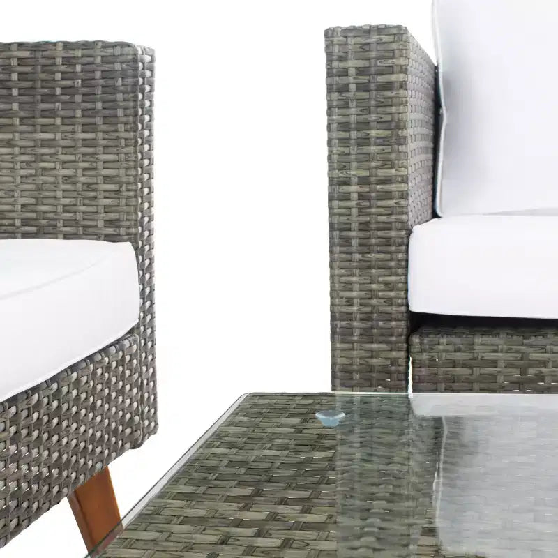 Presla 6 Piece Living Set - Indoor/Outdoor - PAT7715 - Safavieh