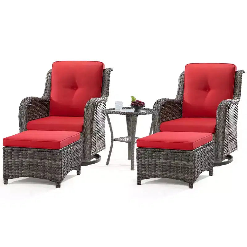 UPTIOT 5-Piece Seating Group with Cushions
