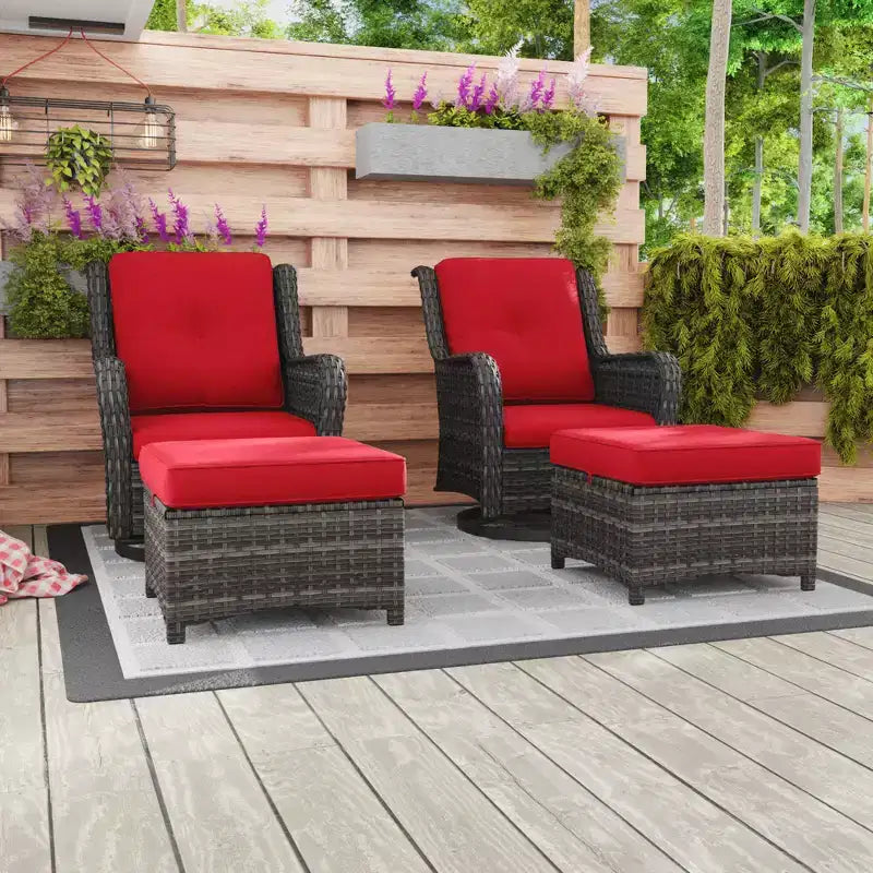 UPTIOT 5-Piece Seating Group with Cushions