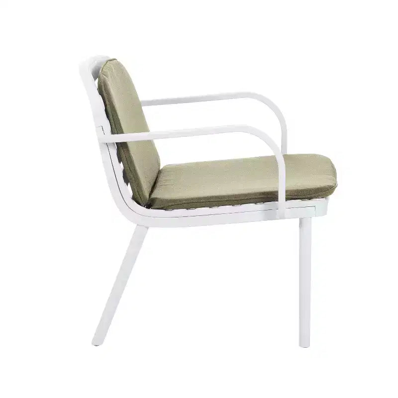 Christopher Knight Home Gunda Outdoor Modern 3 Pieces Polypropylene Upholstered Loveseat and Chair Set