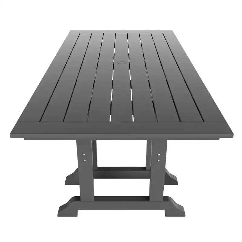 WestinTrends Malibu 7-Piece HDPE Outdoor Dining Patio Table and Chairs Set