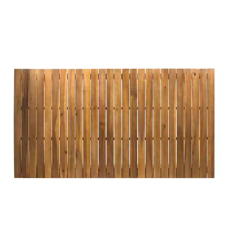 Christopher Knight Home Saba Outdoor Wicker and Acacia Wood 7 Piece Dining Set with Cushion