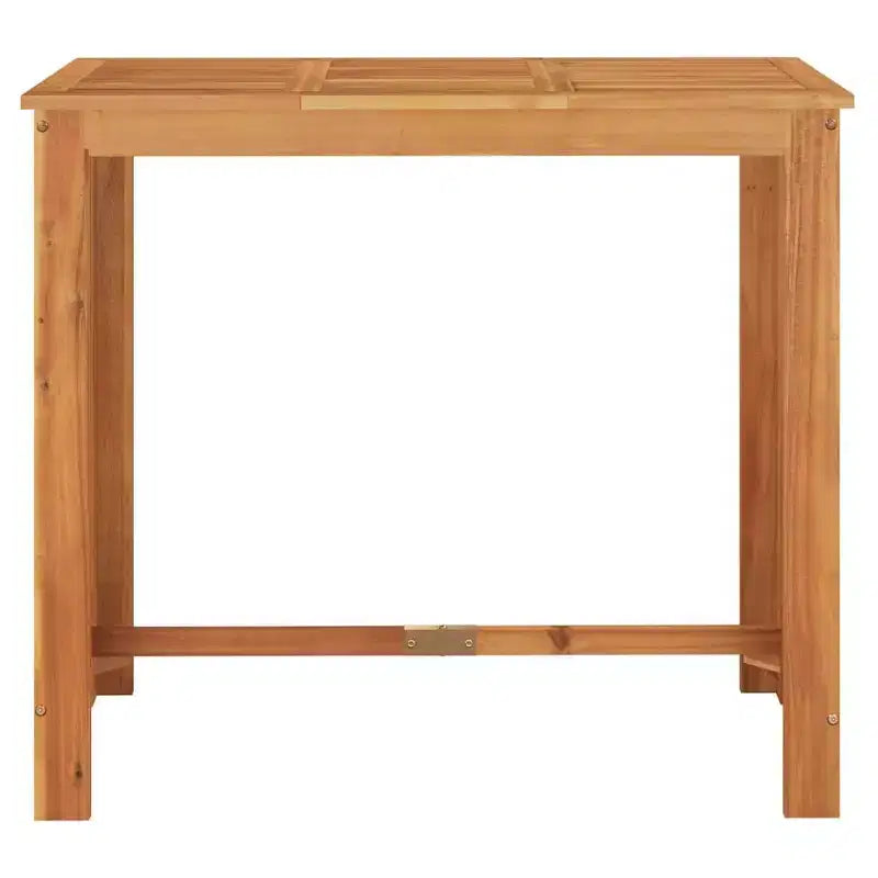 vidaXL Garden Bar Set with Solid Acacia and Poly Rattan
