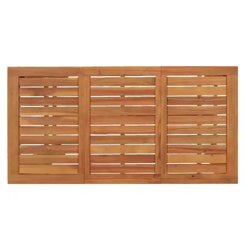 vidaXL Garden Bar Set with Solid Acacia and Poly Rattan