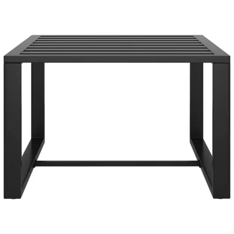 vidaXL Garden Lounge Set Anthracite Aluminum, 100% polyester Large