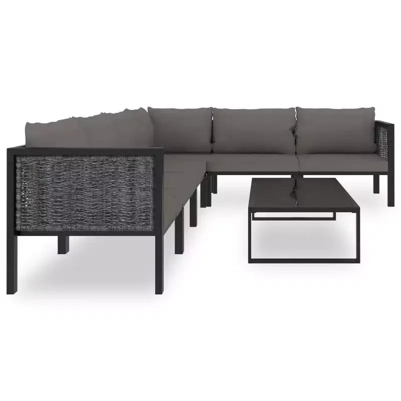 vidaXL Garden Lounge Set Anthracite