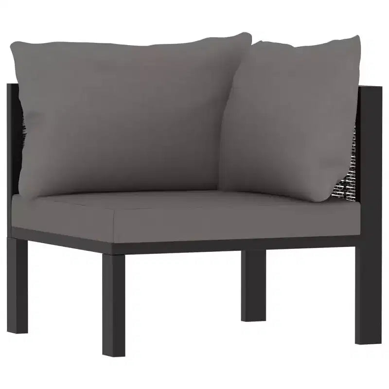 vidaXL Garden Lounge Set Anthracite