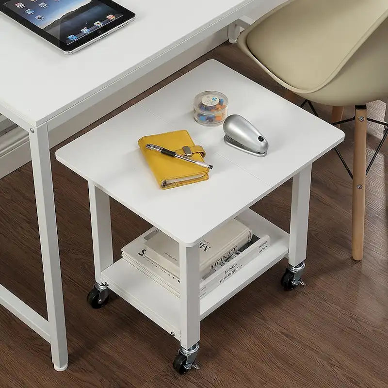Support de chariot d'imprimante mobile industriel avec roues verrouillables