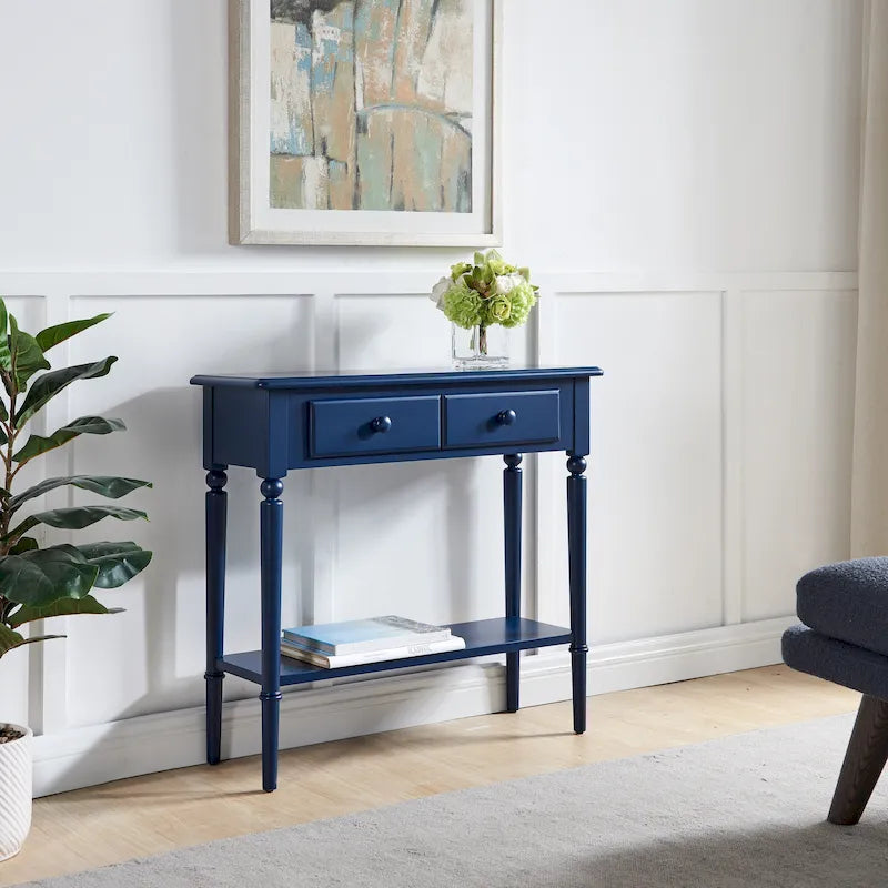 Leick Home Coastal, Console étroite de couloir à un tiroir