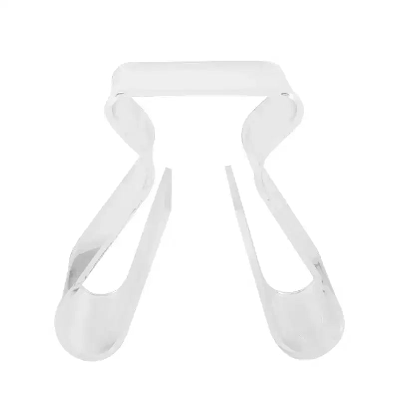 Tabouret et porte-revues Magino Transparent : Acrylique incassable, aucun assemblage requis