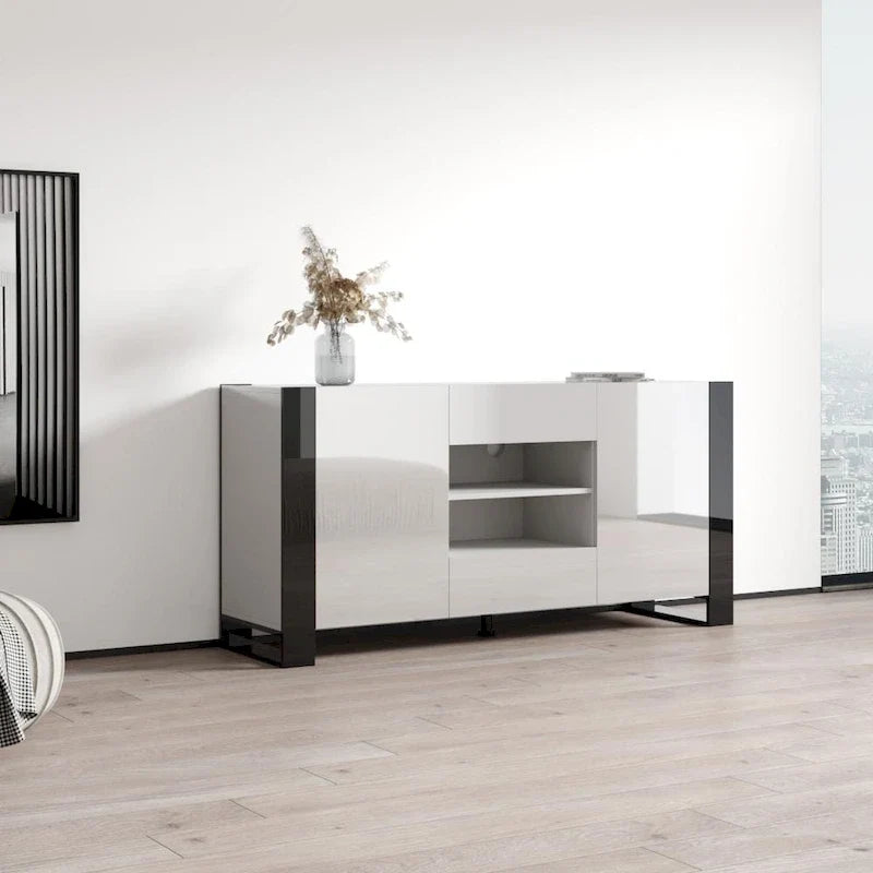 Buffet bahut moderne de 164 cm