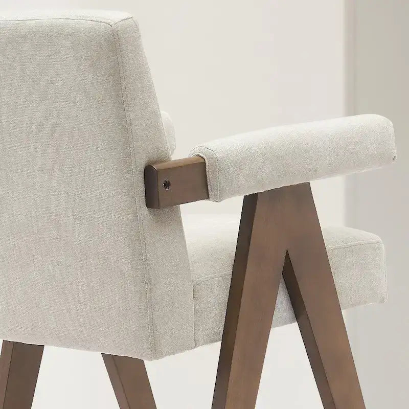 Tabouret de comptoir rembourré contemporain, unité