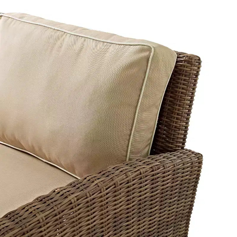 Crosley 5pc Bradenton Steel Outdoor Patio Conversation Furniture Set
