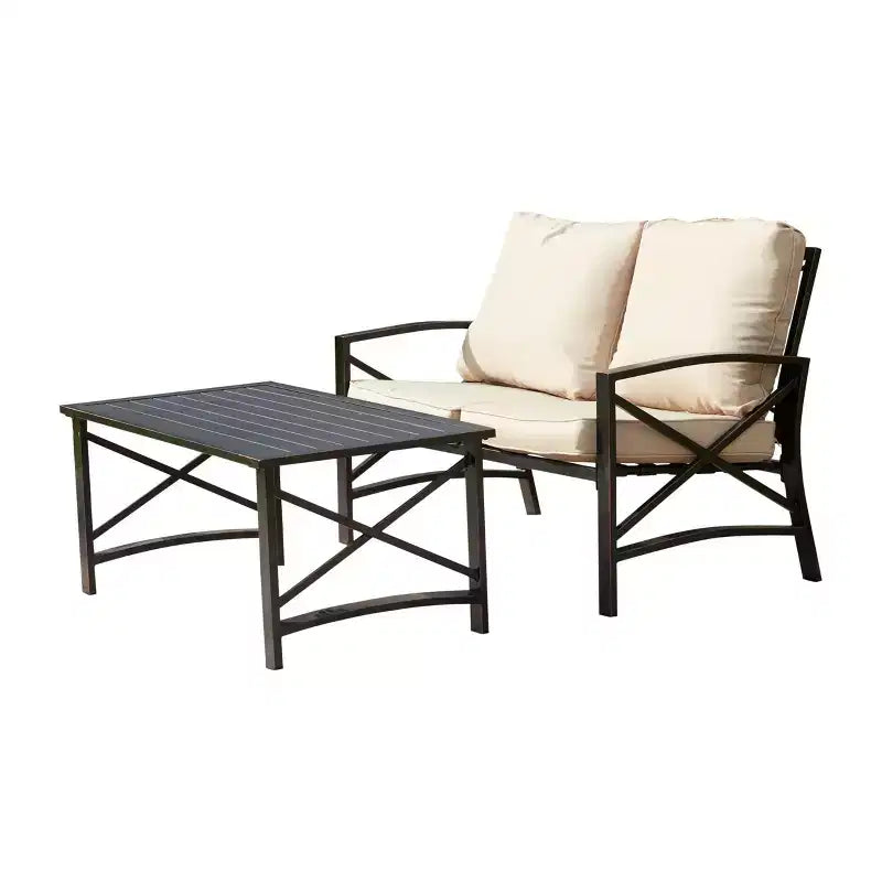 8pc Loveseat Patio Seating Set - Patio Festival