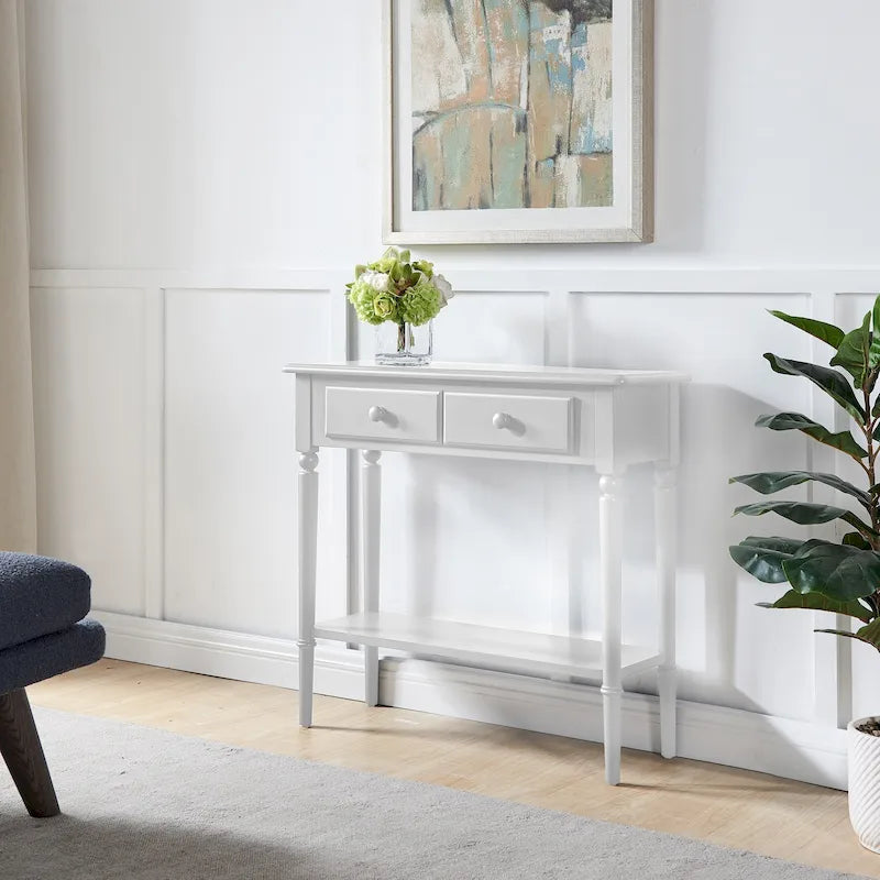 Leick Home Coastal, Console étroite de couloir à un tiroir