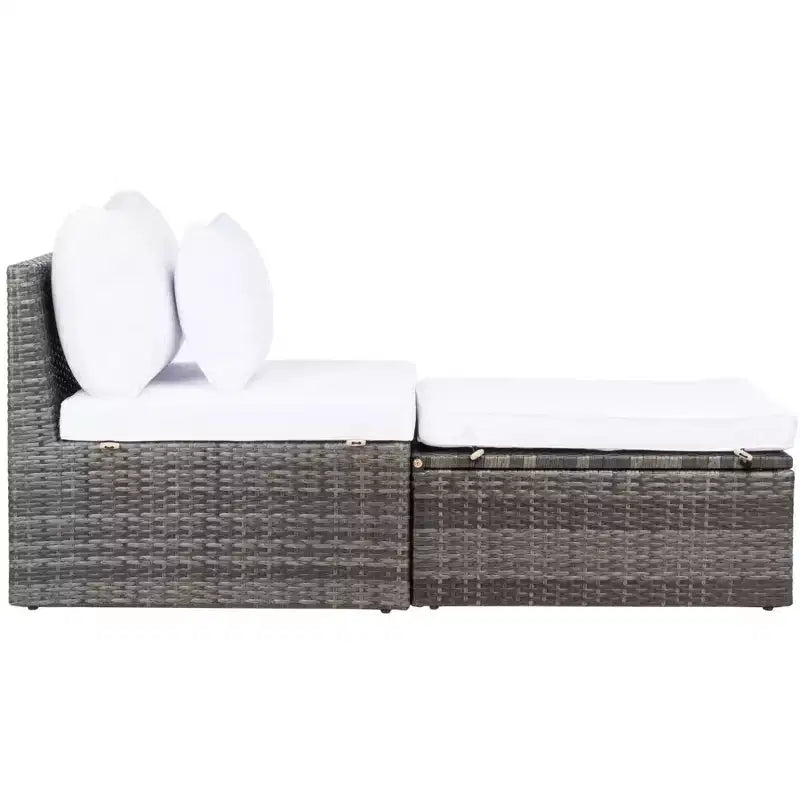 Pramla Sette & Ottoman Patio Set - Indoor/Outdoor - PAT7515 - Safavieh