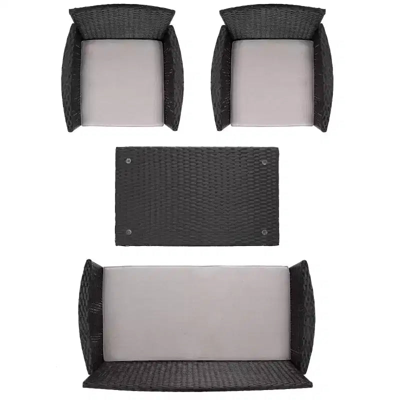 Bandele 4 Piece Living Set - Indoor/Outdoor - PAT7506 - Safavieh