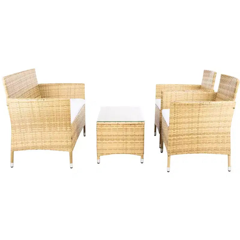 Bandele 4 Piece Living Set - Indoor/Outdoor - PAT7506 - Safavieh