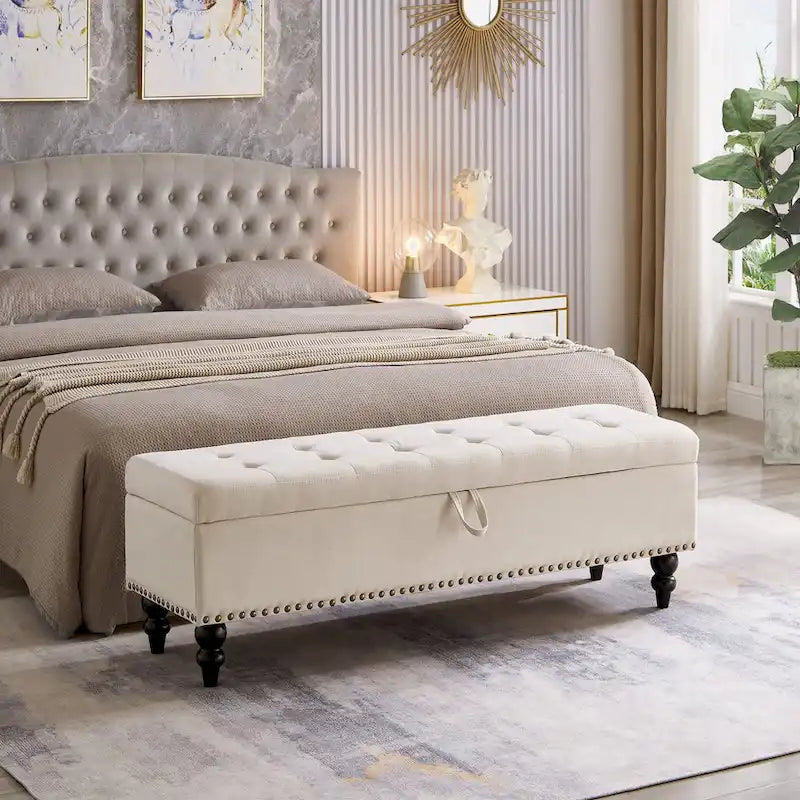 Banc de lit 59 avec rangement