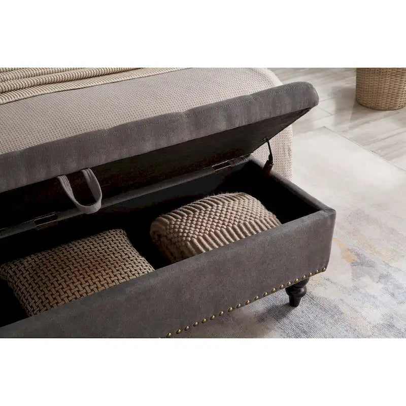 Banc de lit 59 avec rangement