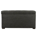 Banc de rangement Belfast capitonné 8 boutons