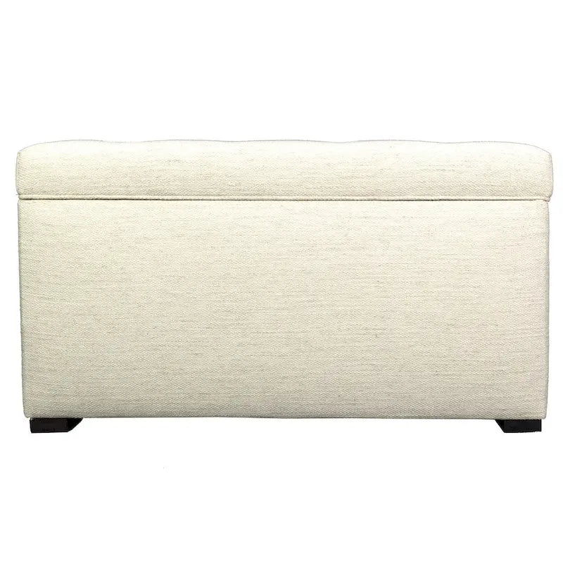 Banc de rangement Belfast capitonné 8 boutons