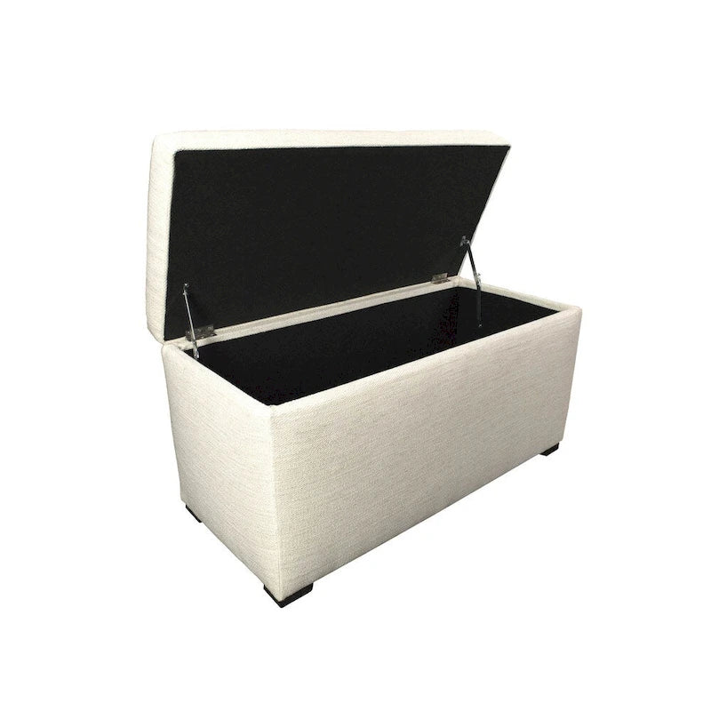 Banc de rangement Belfast capitonné 8 boutons