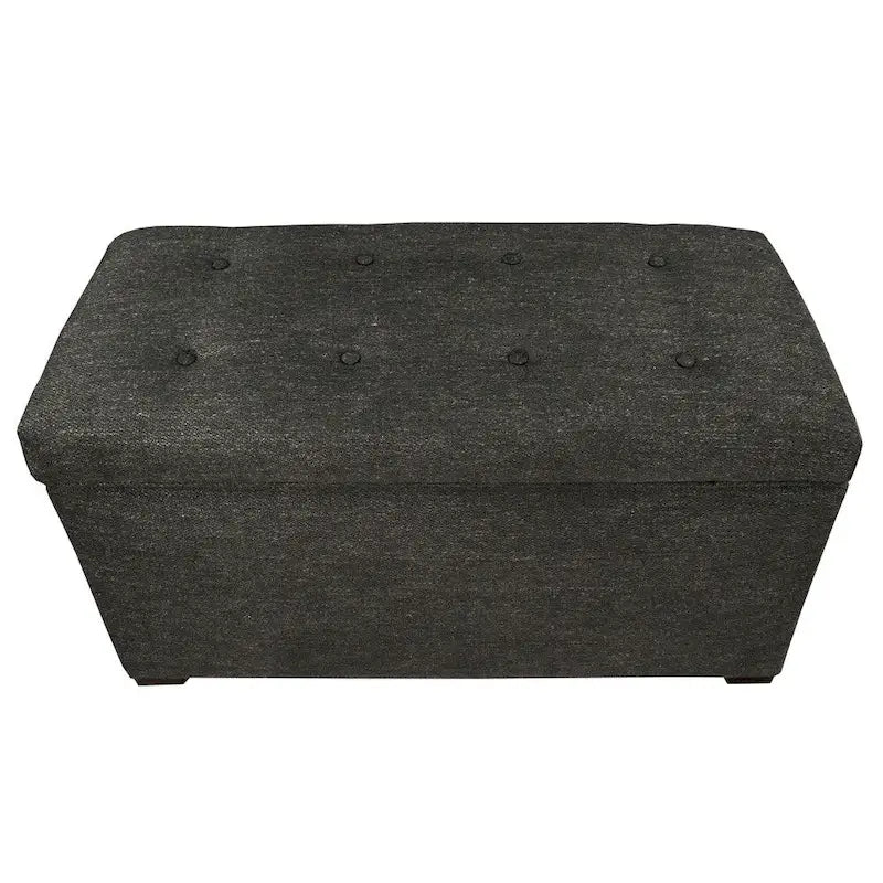 Banc de rangement Belfast capitonné 8 boutons