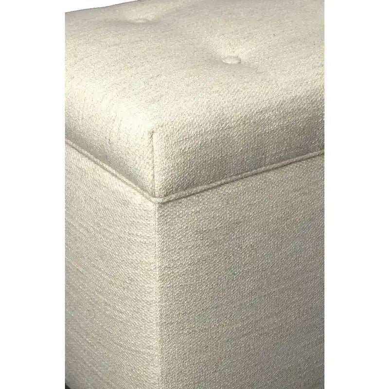 Banc de rangement Belfast capitonné 8 boutons