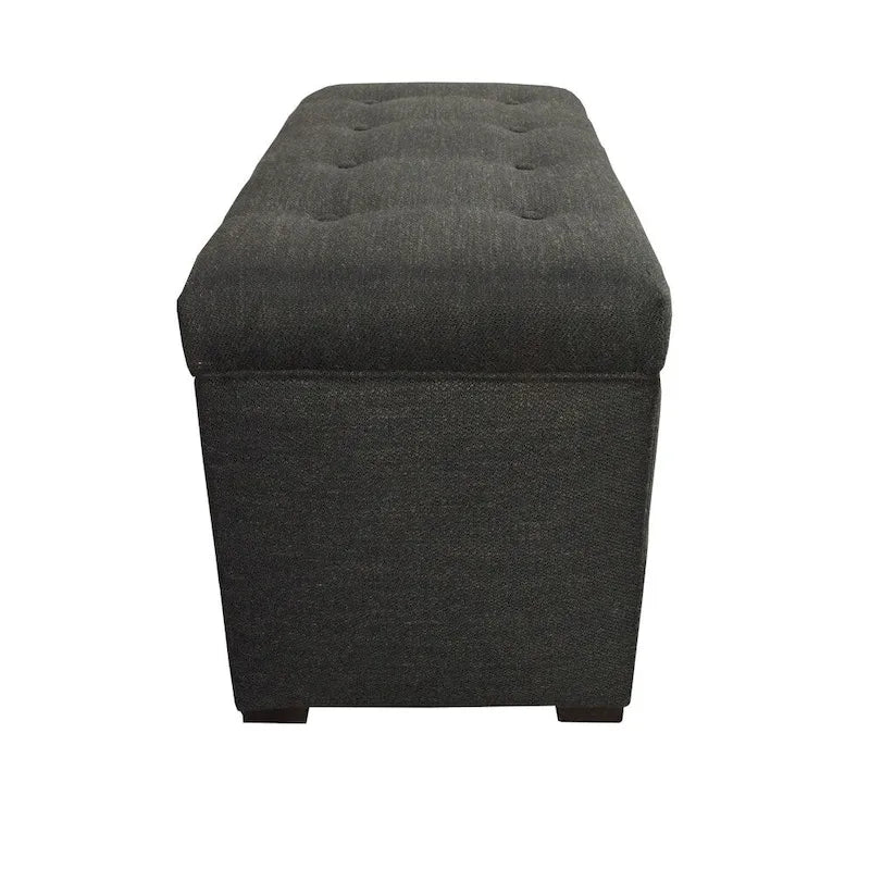 Banc de rangement Belfast capitonné 8 boutons
