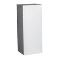 Meuble haut mural 12 x 36, une porte, gris