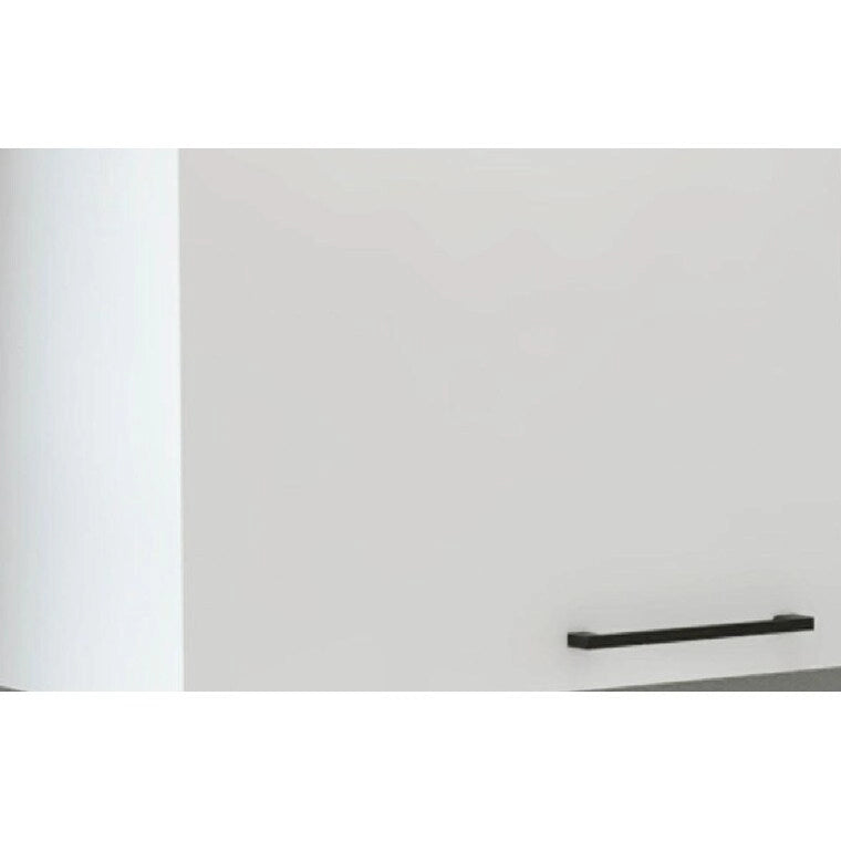 Meuble de rangement mural noir pour cuisine et salle de bain
