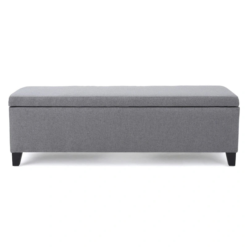 Modern Upholstered Storage Bench for Living Room Entryway