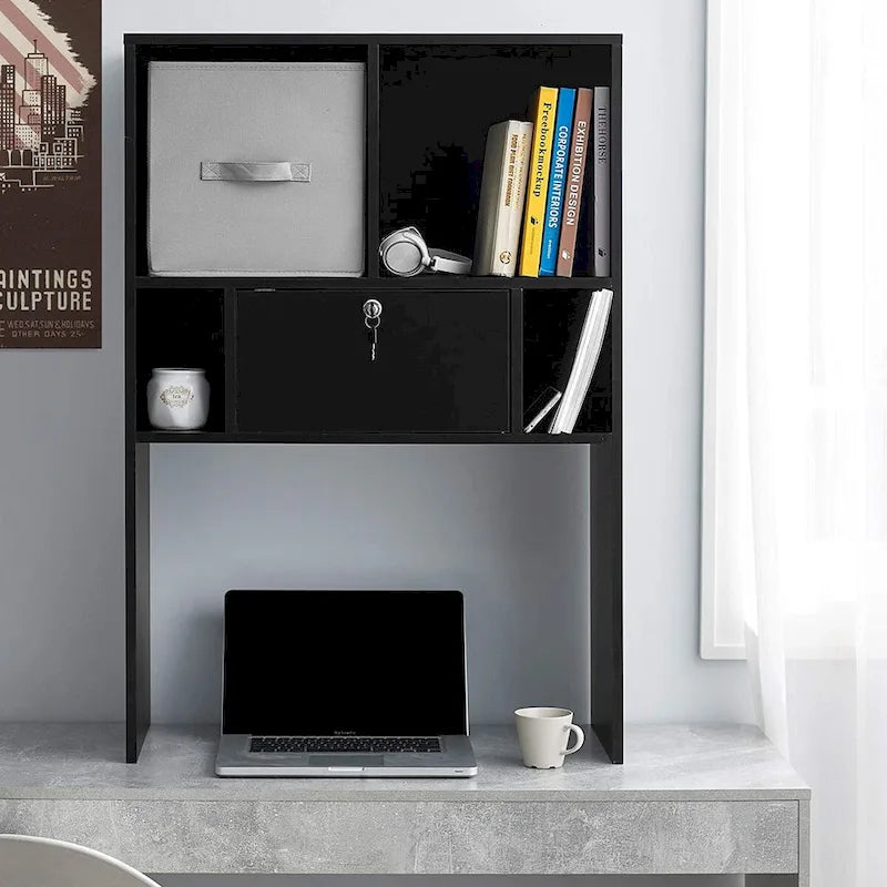 Étagère-coffre-fort verrouillable pour bureau