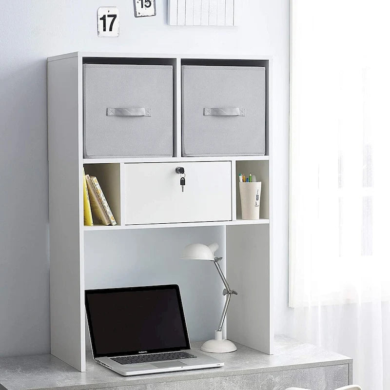 Étagère-coffre-fort verrouillable pour bureau