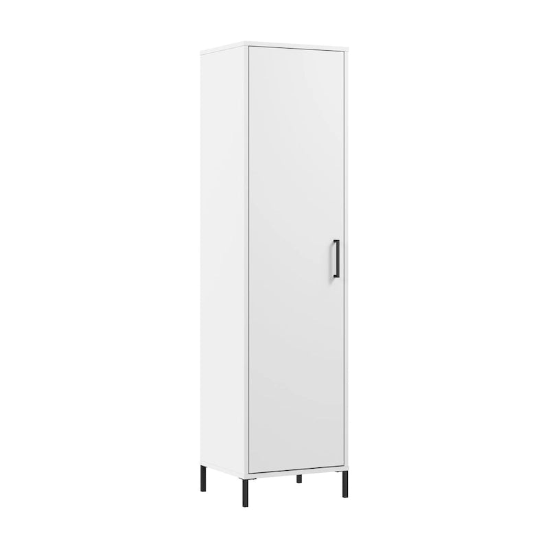 Meuble de rangement étroit avec porte