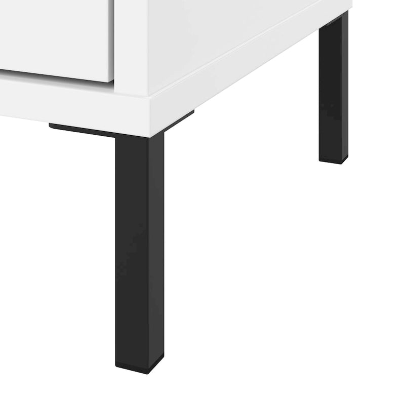 Meuble de rangement étroit avec porte