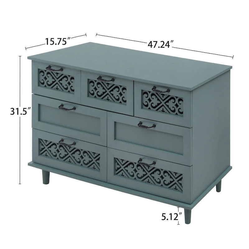 Armoire 7 tiroirs