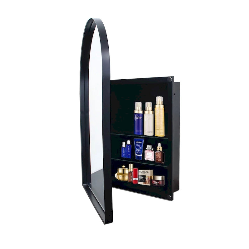 Armoire à pharmacie encastrée cintrée 24x36 pouces