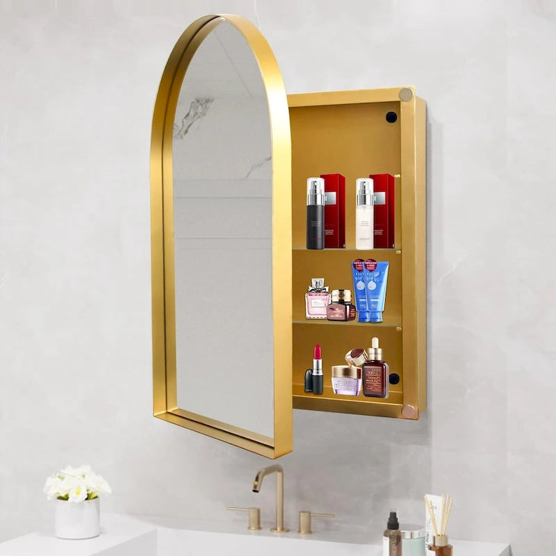 Armoire à pharmacie encastrée cintrée 24x36 pouces