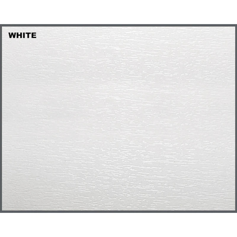 Classeur latéral vertical à 4 tiroirs en grain de bois blanc - 48,5 H x 18,5 L x 17,5 P