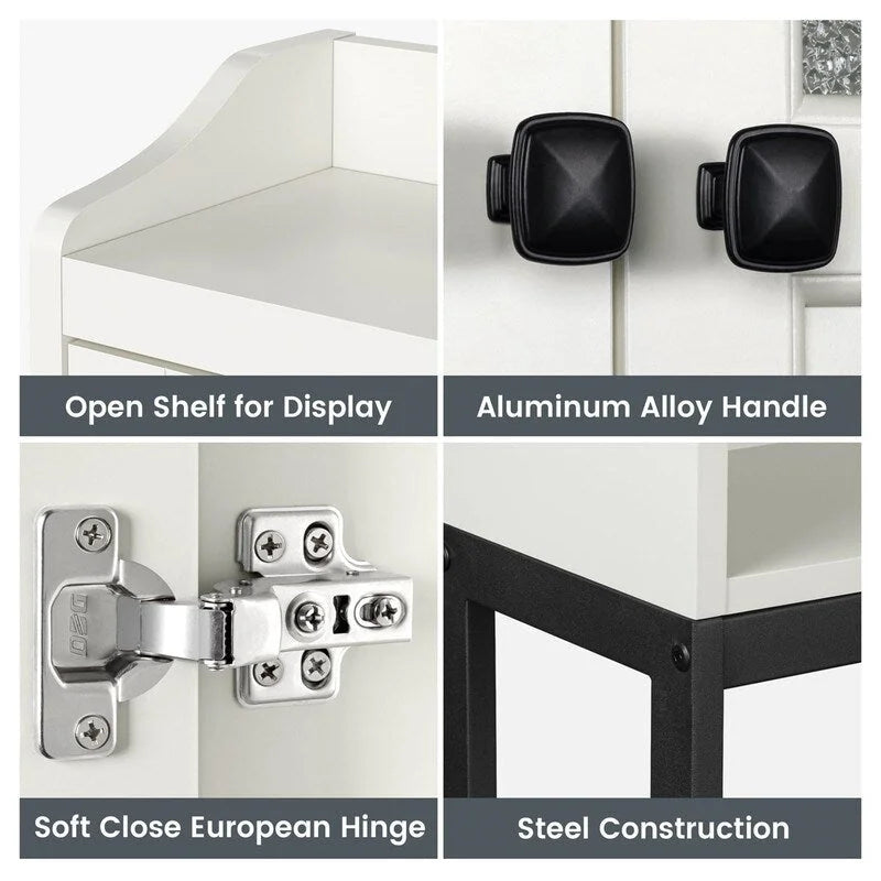 Meuble de rangement WC - 7,87 P x 23,23 L x 67,32 H