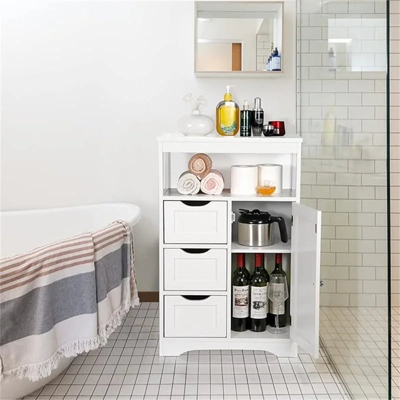 Meuble de salle de bain bas - 11,6 P x 21,9 L x 34 H