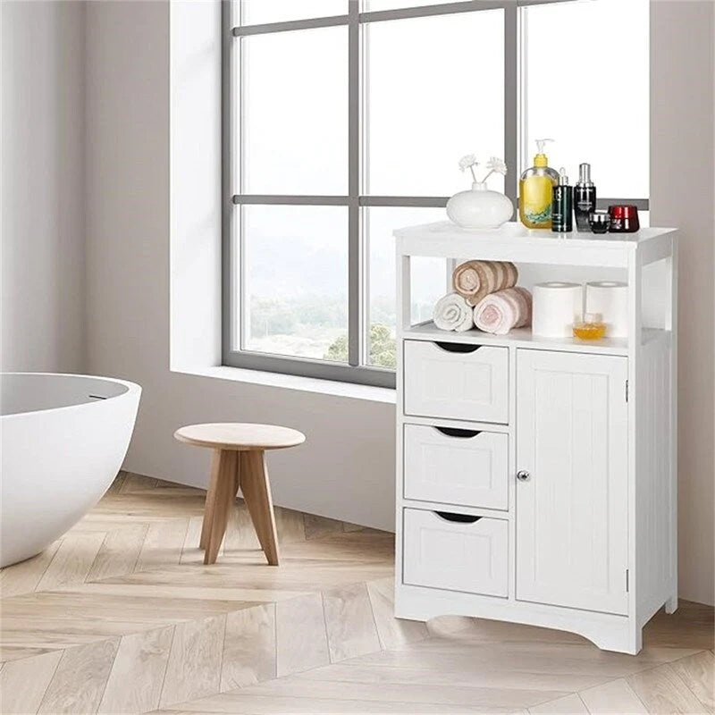 Meuble de salle de bain bas - 11,6 P x 21,9 L x 34 H