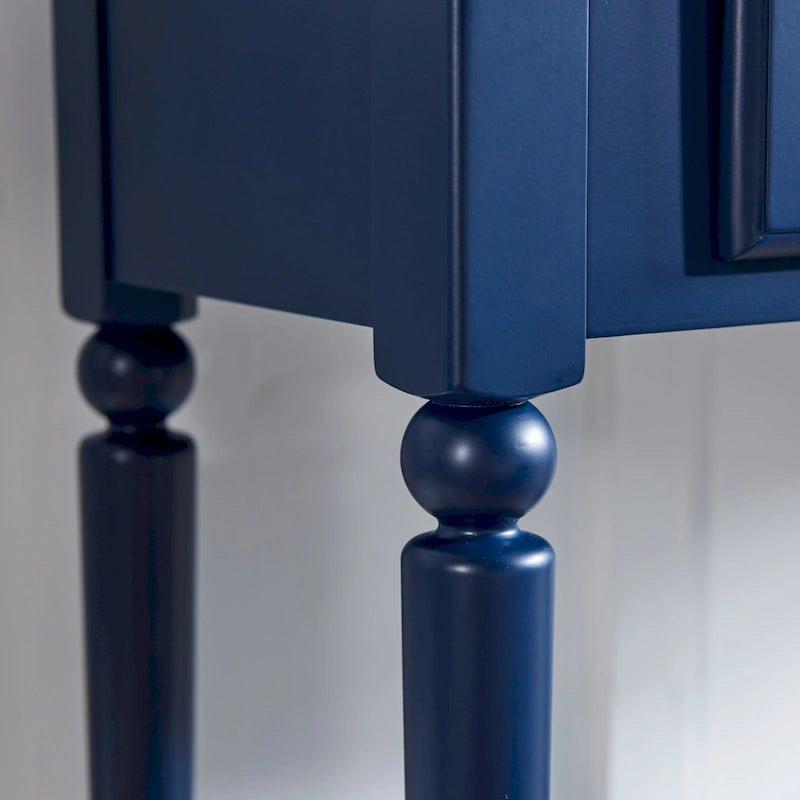 Leick Home Coastal, Console étroite de couloir à un tiroir