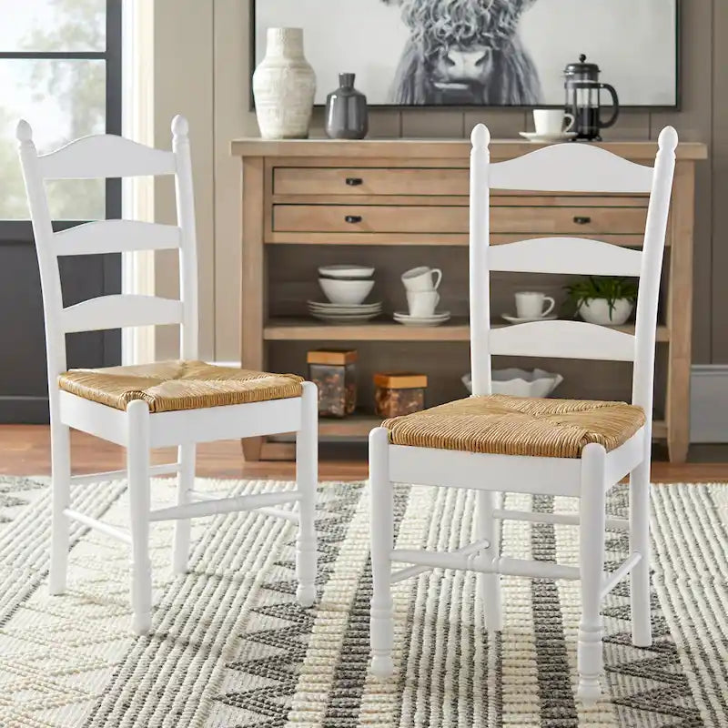 Simple Living Jessie Ladder back dining chair (Set of 2)