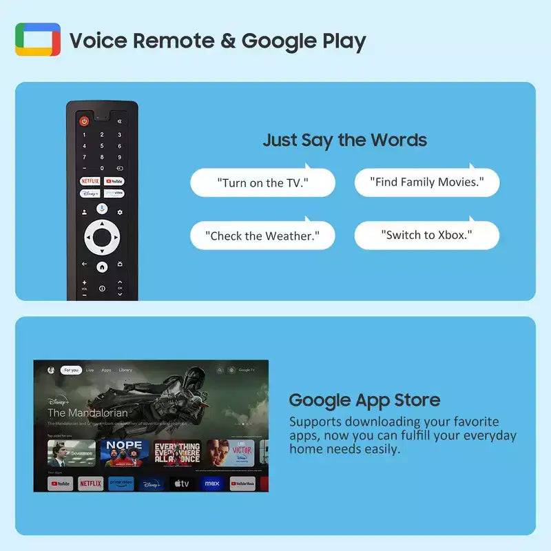 Téléviseur intelligent SYLVOX pour camping-car, téléviseur 12 volts de 24 pouces pour camping-car, le tout dernier Google TV avec Google Assistant, petit téléviseur intelligent Full HD 1080p alimenté en courant continu/alternatif (série Vechiel)